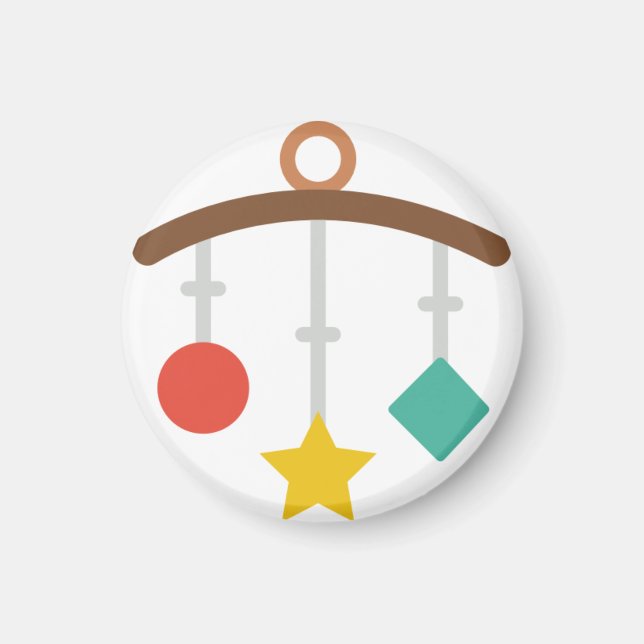 Aimant mobile bébé (Devant)