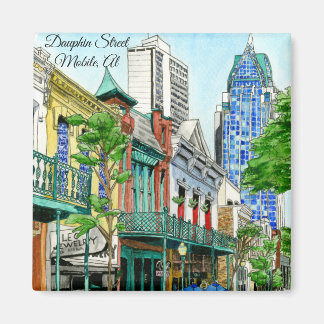 Aimant mobile de rue Dauphin