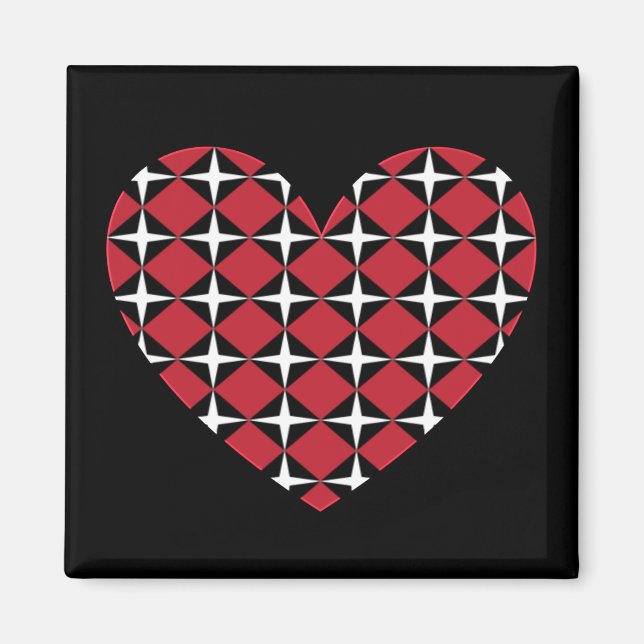Aimant Mod Diamond Heart (Devant)