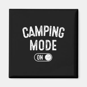 Aimant Mode Camping Activé Drôle Cadeau Camper Amoureux D