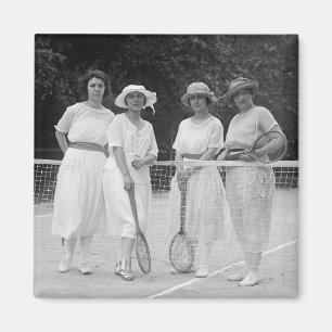 Aimant mode de tennis des années 1920