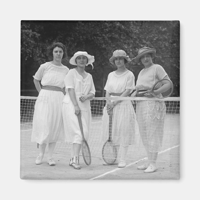 Aimant Mode de tennis des années 1920 (Devant)