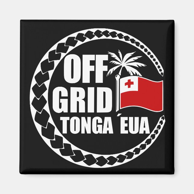 Aimant Mode de vie Tonga Eua hors réseau (Devant)