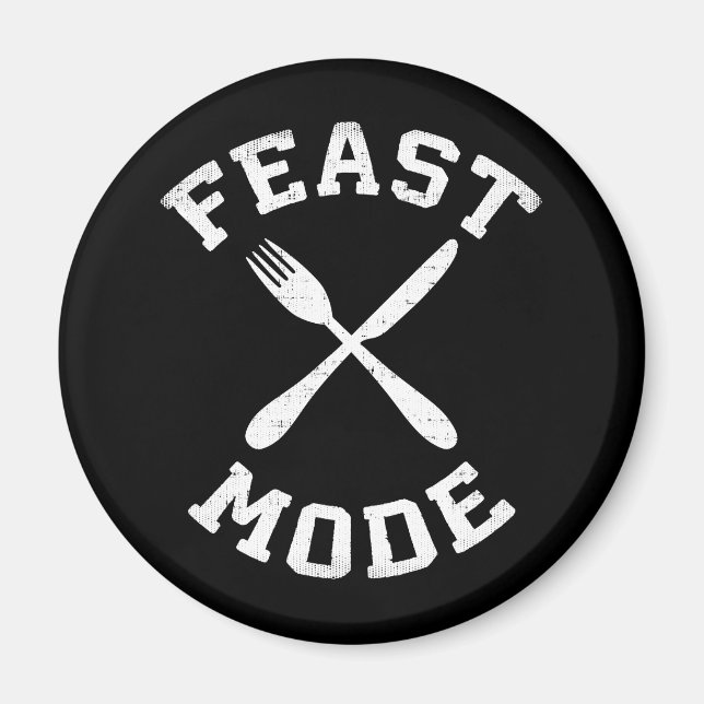 Aimant Mode Fête - En Gros - Manger, Faim - Grosse nouvea (Devant)