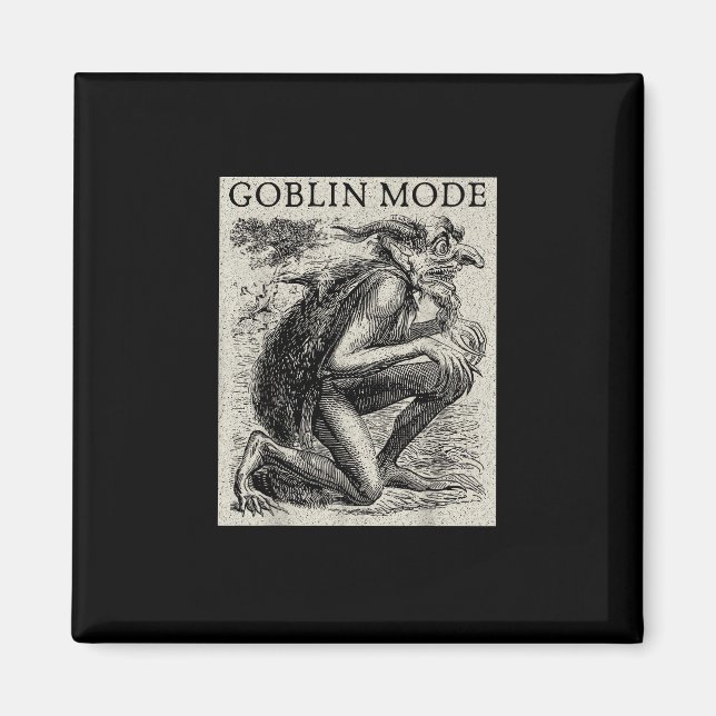 Aimant Mode Gobelin Goblincore Fairycore Grunge Médiéval (Devant)