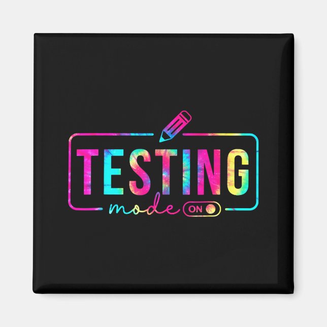 Aimant Mode Le Dernier Jour De L'École Jour De L'Examen E (Devant)