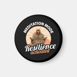 Aimant Mode Méditation Bigfoot Résilience Activée