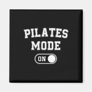Aimant Mode Pilates Activé Cadeau Drôle d'Instructeur Yog