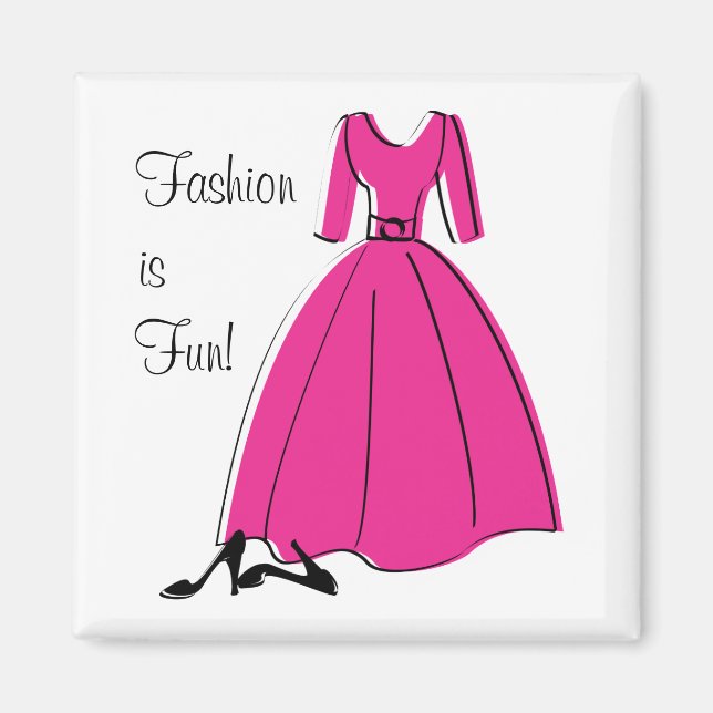 Aimant Mode Printemps (Devant)