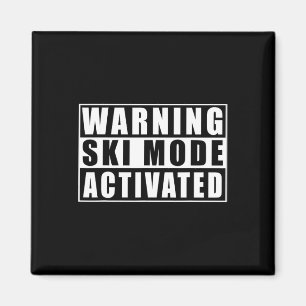 Aimant Mode Ski Alerte Activé