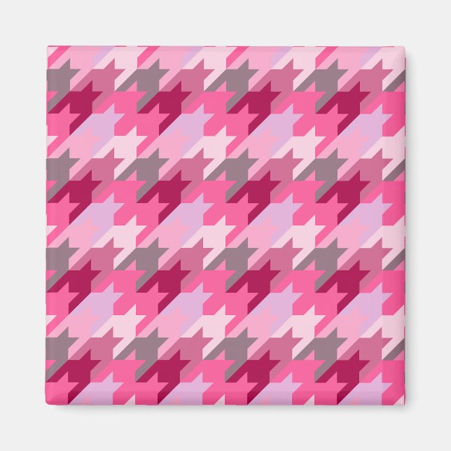 Aimant Mode Vintage Style - Motif Printemps moderne (Devant)