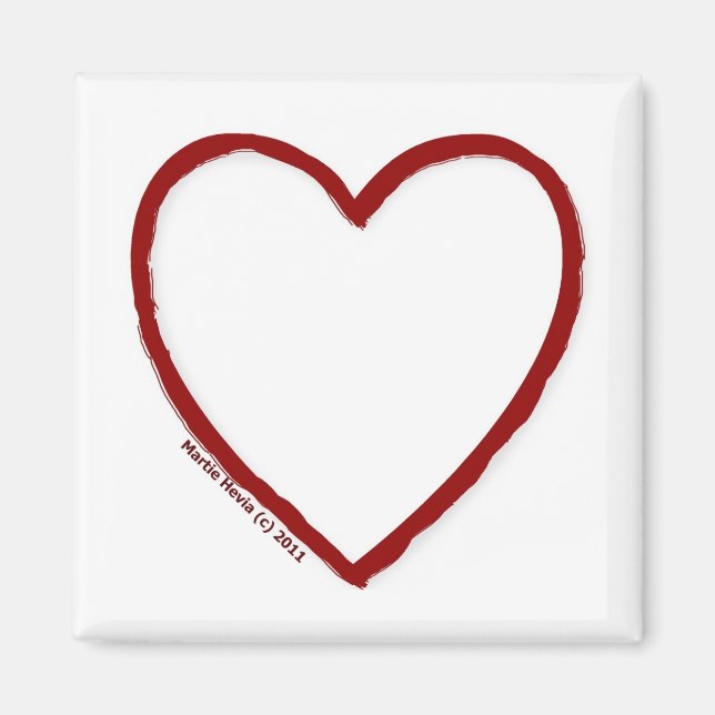 Aimant Modèle d'aimant et de haine (Devant)