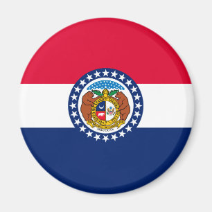 Aimant Modèle de drapeau d'État du Missouri