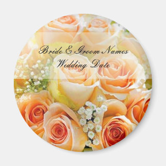 Aimant Modèle de faveur d'aimant de mariage