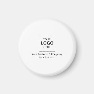 Aimant Modèle de logo d'entreprise personnalisé