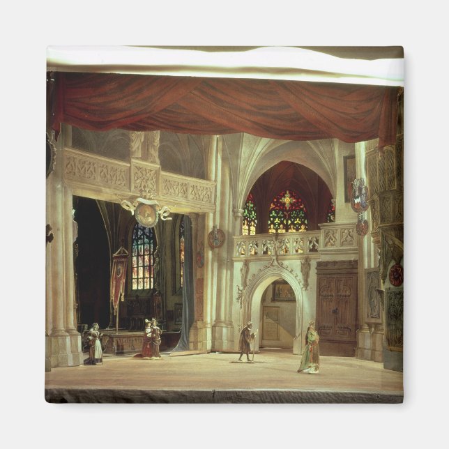 Aimant Modèle de scène pour l'opéra (Devant)