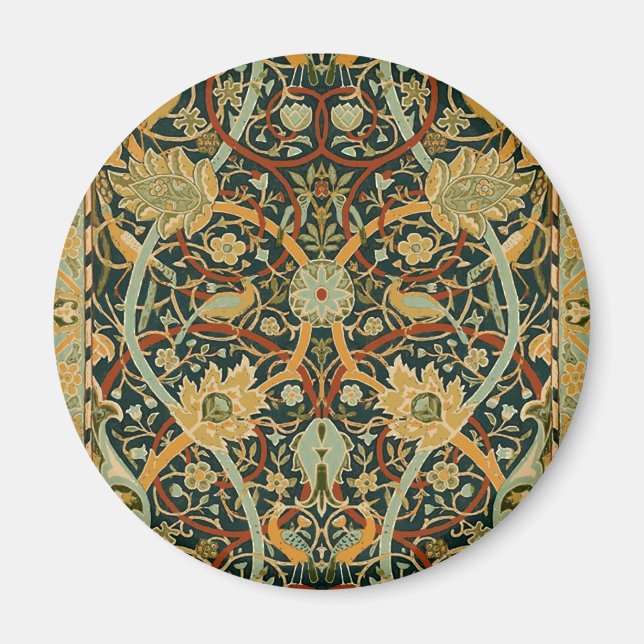 Aimant Modèle de tapisserie forestière de William Morris  (Devant)