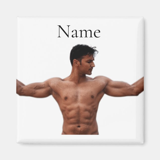 Aimant Modèle Fitness Homme Thunder_Cove (Devant)