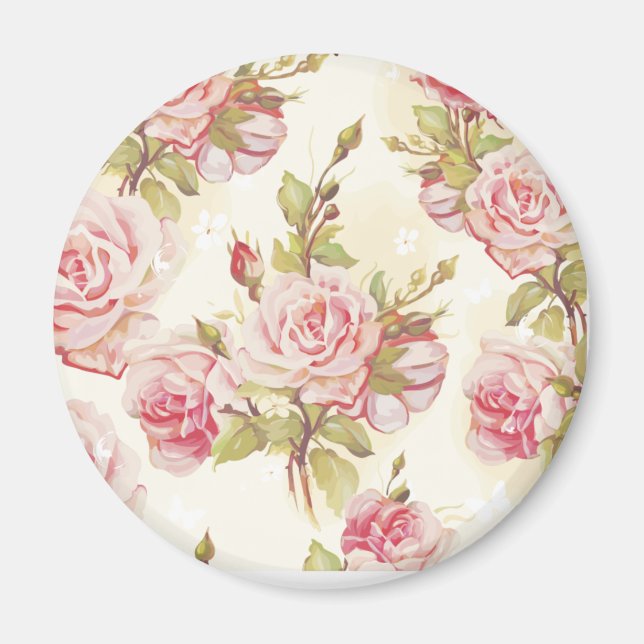 Aimant Modèle floral (Devant)