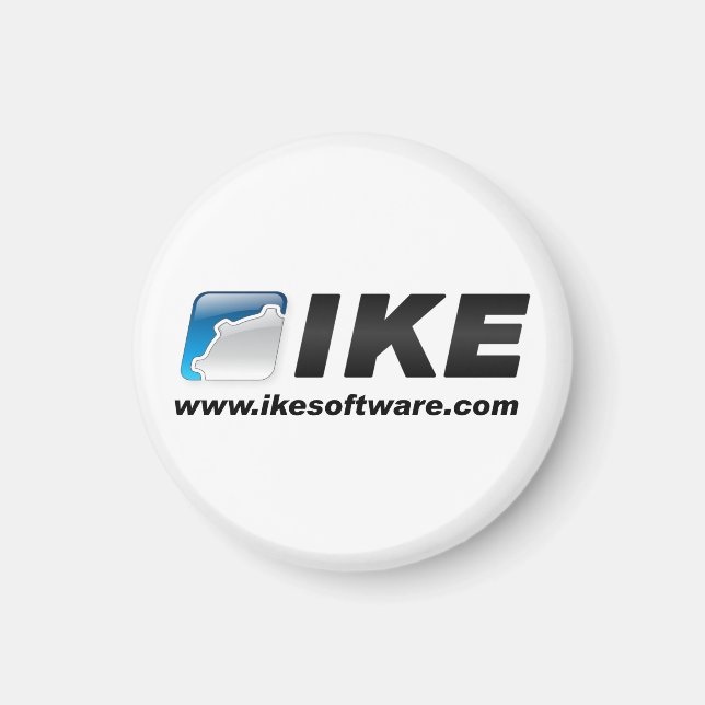 Aimant Modèle magnétique rond - petit (Devant)