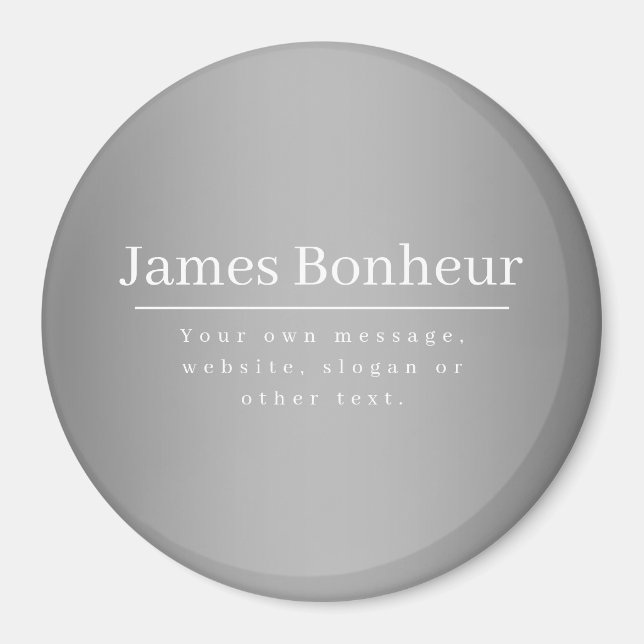 Aimant Modèle promotionnel modifiable pour les entreprise (Devant)