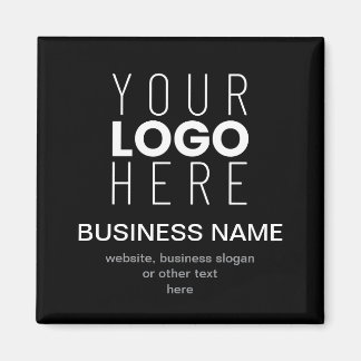 Aimant Modèle promotionnel simple pour le logo de votre e