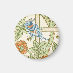 Aimant Modèle sans couture de treillis de William Morris