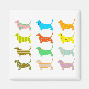 Aimant modeler-chien-chiens
