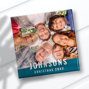 Aimant Moderne Simple Chic Moderne Famille Vacances Photo