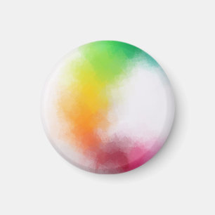 Aimant Moderne tendance coloré Art Abstrait élégant