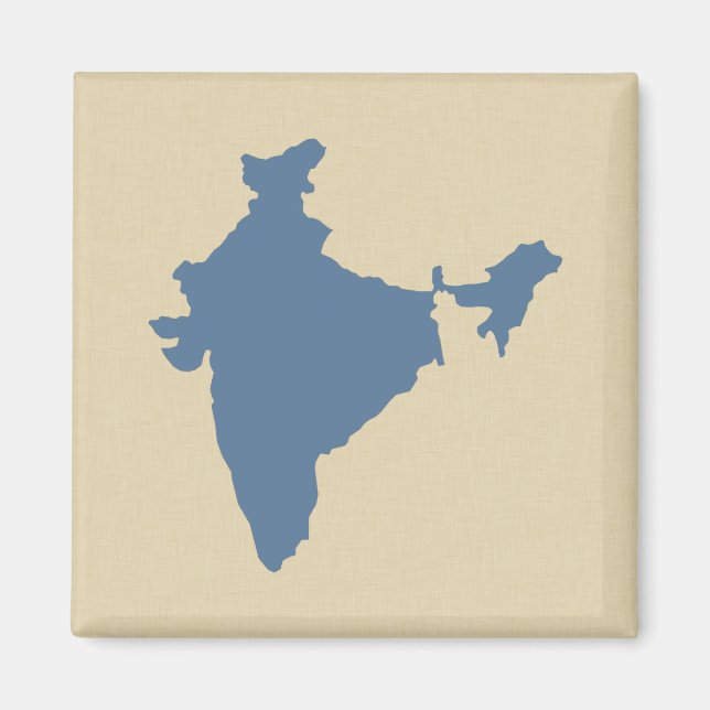 Aimant Modes d'épices bleues du Cachemire Inde (Devant)