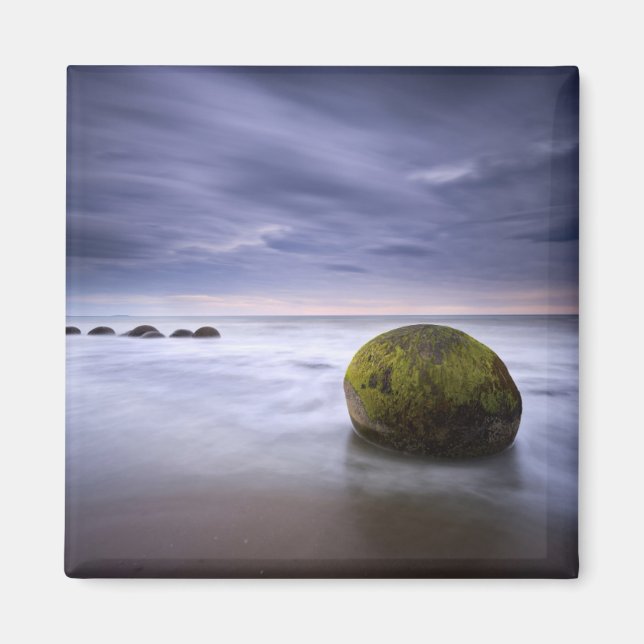Aimant Moeraki Boulders Sunrise Seascape (Devant)
