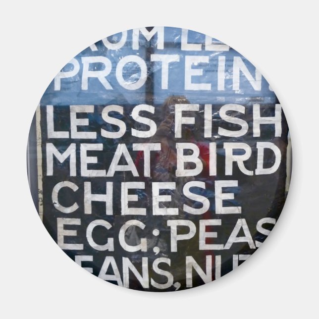 Aimant Moins De Passion De Moins De Protéine (Devant)