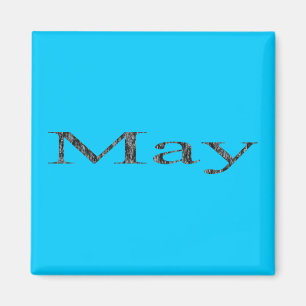 Aimant Mois de l'année - Mai