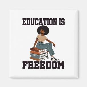 Aimant Mois de l'histoire des Noirs Éducation est la libe
