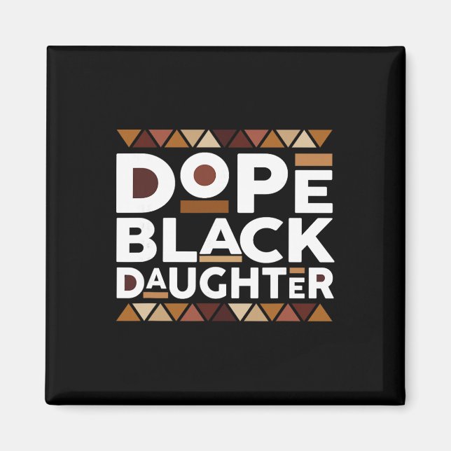 Aimant Mois de l'histoire des Noirs Famille appariée Drog (Devant)