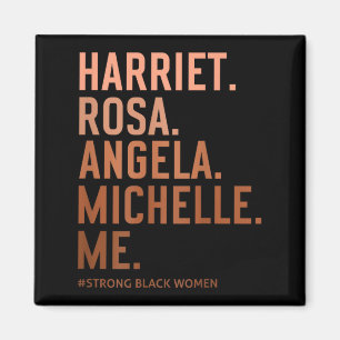 Aimant mois de l'histoire des Noirs femmes leaders excell