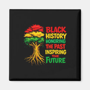 Aimant Mois de l'histoire des Noirs Hommage au passé Afro