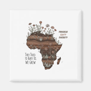 Aimant Mois de l'histoire des Noirs Inspiration Diversité