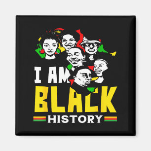 Aimant Mois de l'histoire des Noirs Je suis l'histoire no