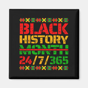 Aimant Mois de l'histoire des Noirs Un mois ne peut conte