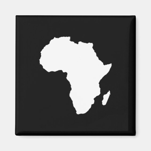 Aimant Mois de l'Histoire Noire Junetten Afrique subtile (Devant)