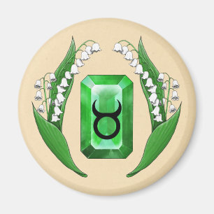 Aimant Mois de naissance mai Taurus