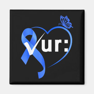 Aimant Mois de sensibilisation au cancer colorectal du cô