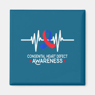 Aimant Mois de sensibilisation aux malformations cardiaqu