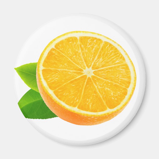 Aimant Moitié d'orange (Devant)