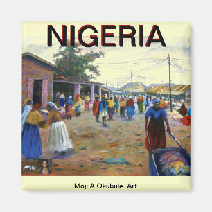 AIMANT MOJI UNE OEUVRE D'ART D'OKUBULE 2011