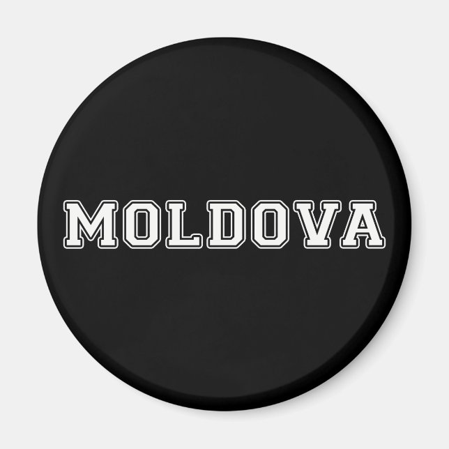 Aimant Moldavie (Devant)
