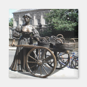Aimant Molly Malone et Wheelbarrow Irlande