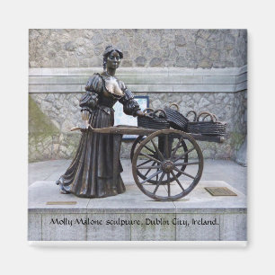 Aimant Molly Malone sculpture, Dublin, Irlande